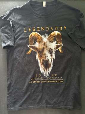 Daddy Yankee Legendaddy 2022 Tour Shirt Size Large